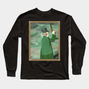 Dueling Ghosts 2- Haunted Mansion Long Sleeve T-Shirt